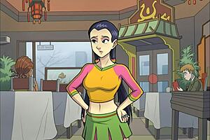 Hentai game containing tag as strap-on and lesbian porn