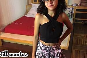 Hey, birthday gift to a 19-year-old nympho with epic squirt on my huge cock! 😜