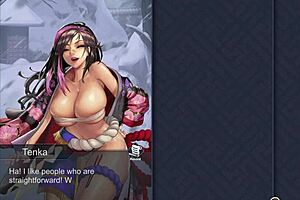 Tenka's Big Nipples Sucked in Storm