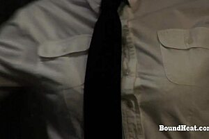 busty lesbian slave getting whipped by mistress 😈