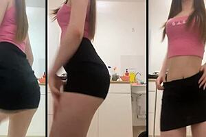 Sexy Dance Show Girl Webcam Performance