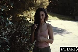 Stunning girl masturbates intensely to multiple orgasms.