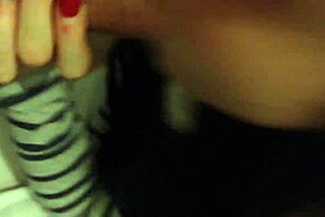 Brunette's Homemade Cock Sucking Tease
