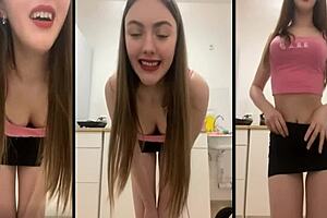 Sexy Dance Show Girl Webcam Performance