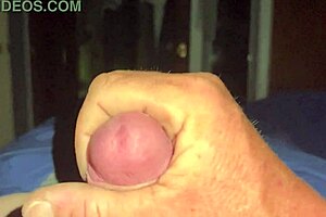 slow motion masturbation with cum shot