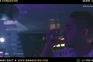 blonde and redhead scissor in public outdoor fun