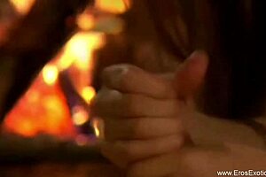 i gets an oral blowjob from this indian milf, it's so erotic and romantic