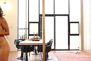 ruby chats about masturbation and shows how she does it with her hairy clit