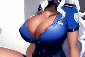 police woman making me undress in these clips