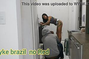 housekeeper comes to clean, but gives me great sex in kitchen 😏