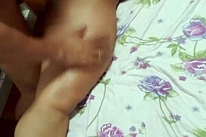 Pornstar gives deep blowjob after massage