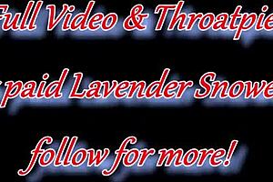 In this casual pov scene, a beautiful european babe gives a hands-free deepthroat blowjob, ending with throbbing cum deep in her throat