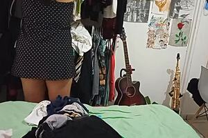 Milf Teacher Asks, 'Want To See My Thong While Cleaning?'