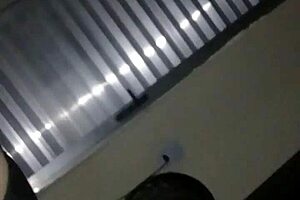 A woman with brown hair and a black man is having sex