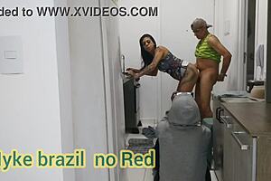 housekeeper comes to clean, but gives me great sex in kitchen 😏