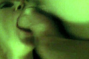 She starts with a wet blowjob on his cock, sucking it deeply and passionately. Then she moves to intense oral action, making it even wetter.