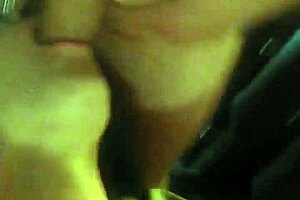 She starts with a wet blowjob on his cock, sucking it deeply and passionately. Then she moves to intense oral action, making it even wetter.