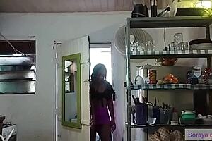 Fucking big black cock while on phone with cuckold husband.