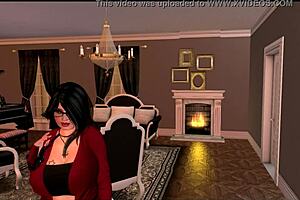 Garage Scene with Big Tits and Ass