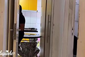 uncle returns from trip and flirts with friend