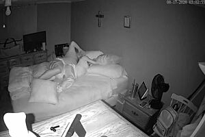 You’ll watch this skinny blonde sit on a big cock while doing a POV