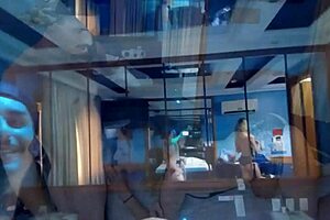 Pov with sadira hotwife bareback and lots of cum on her face watch full in sheer facial