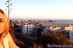 blonde lesbians film face riding in pov homemade