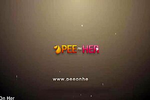 piss fuck threesome with teen 18+ hotties getting wild in sauna