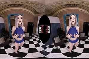 virtual taboo with blue nights masturbation