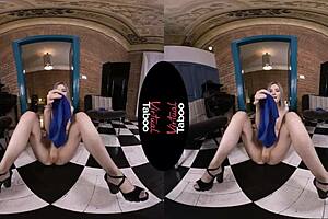 virtual taboo with blue nights masturbation