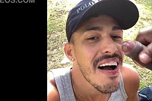 Gay Amateurs Engage In Outdoor Bareback Sex