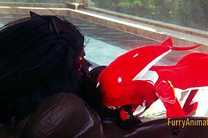 zelda furry hentai features nipha in hard sex handjob blowjob and intense fucking scenes