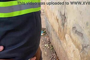 Gay Amateurs Engage In Outdoor Bareback Sex