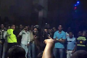 Latina Strips Naked At Colombian Salsa Club