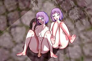 Emotional 3d hentai sex with big tits and orgasm