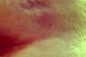 Watch this plump beauty eagerly suck and swallow every drop