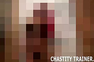 I found the perfect way to punish your naughty cock with femdom bondage