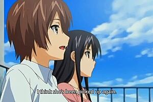 Watch Menkui's anime sex scene with licking, blowjob, and feet play?