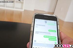 Stepsis asks stepbro, would you cum on my tits?