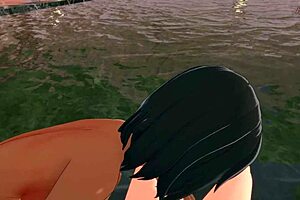 Amber Rwby gets her pussy pounded in the pool in HD video