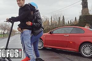 Megan fiore seduces jordi for ride, unaware of his desire for her sexy ass in doggystyle