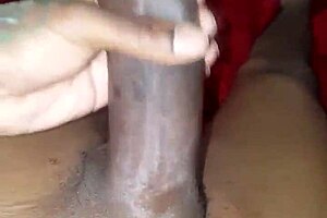 I’m Obsessed with Stroking This Monster Cock Before Work