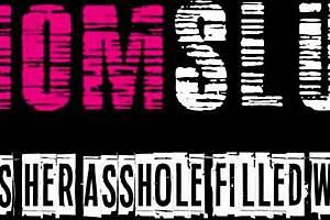 Wife's asshole filled with cum in homemade anal