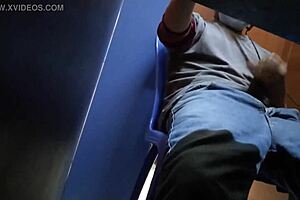 vergon pajero feels shy pleasure alone