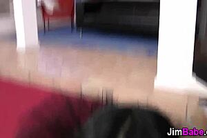 check out this euro teen getting doggystyled hard?