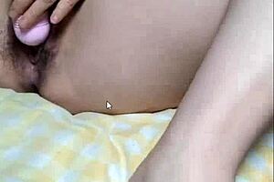 i love how this asian big tits babe masturbates with toys, feeling so wet and sexy