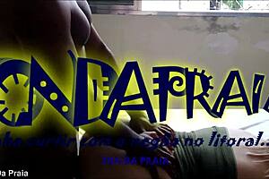 starting a hot fuck with the curvy brunette