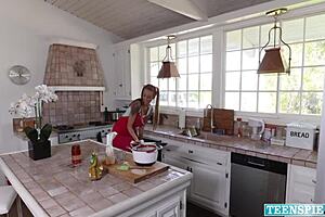 Avery Adair aspiring to take erotic culinary test and intimate massage session