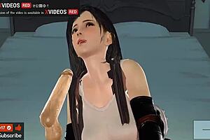 Uncensored Japanese Hentai Anime Tifa Blowjob And Creampie Asmr!