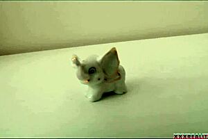 i'm exploring my first threesome with a hot brunette and her boyfriend in the bedroom